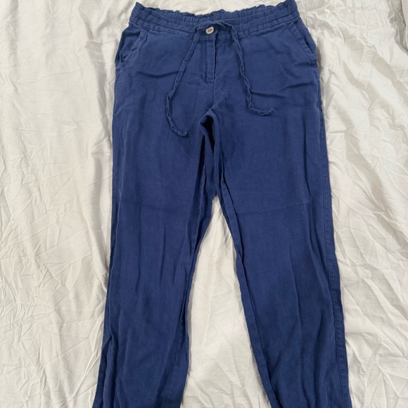 Tommy‎ Bahama Blue Linen Pants - Picture 4 of 10